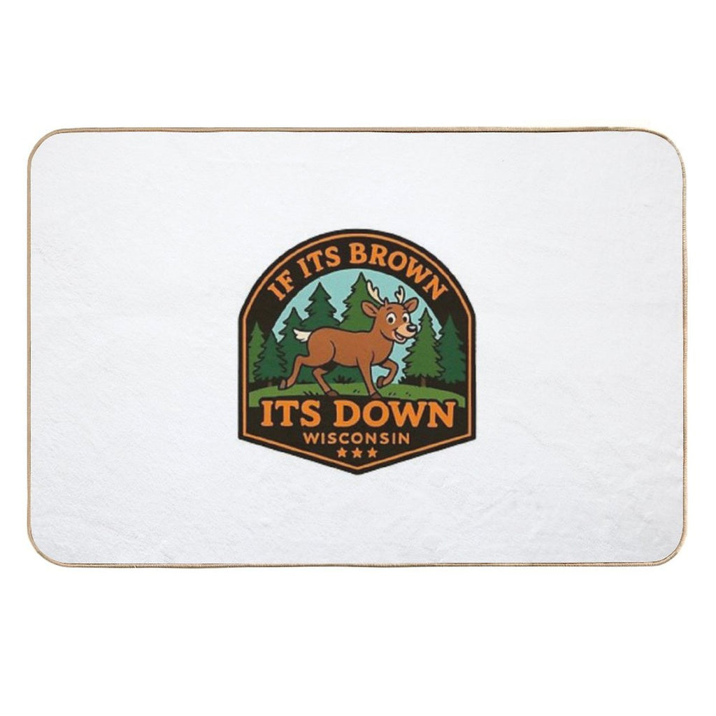 Buck Down  Easy Maintenance Bath Mat