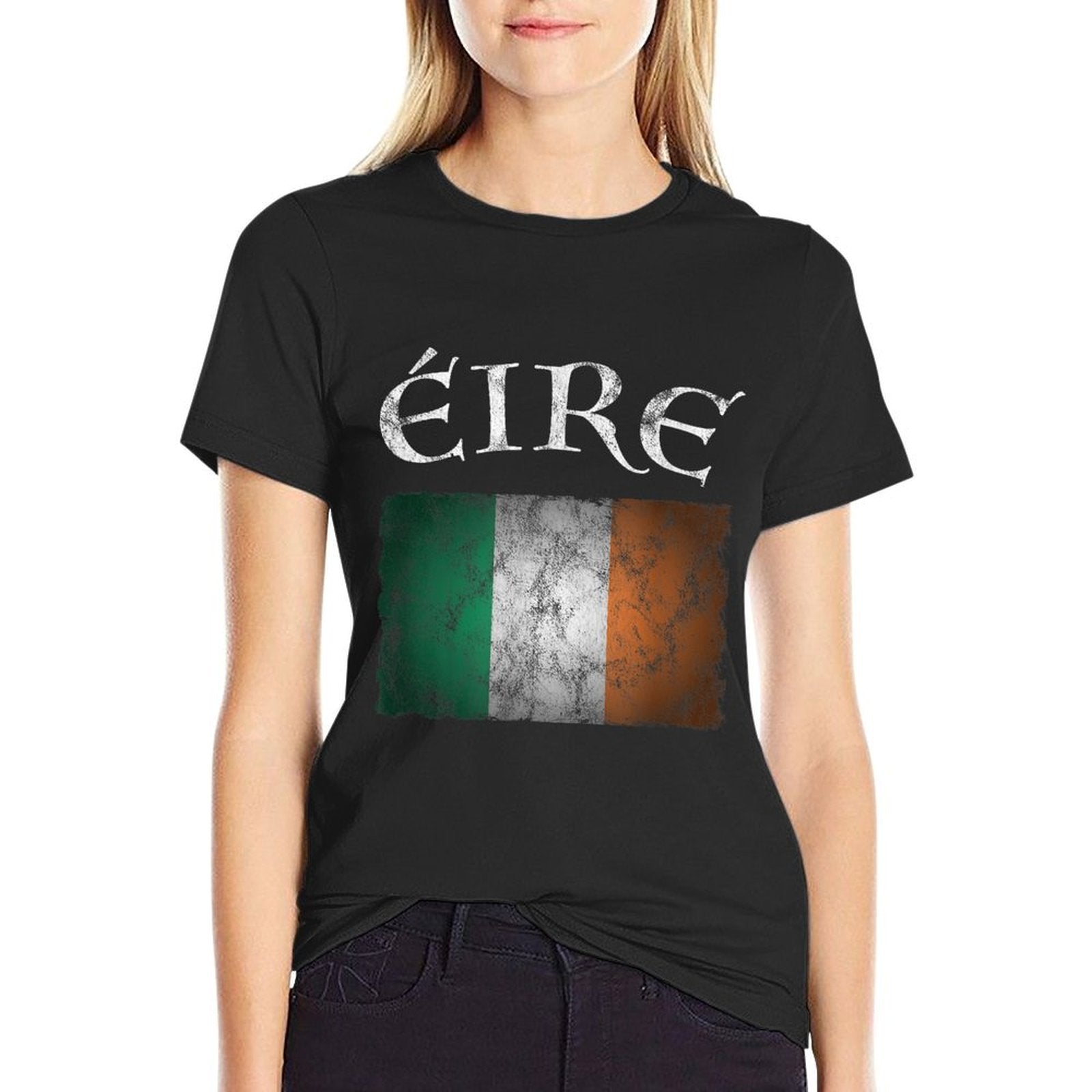 Eire Ireland I Irish St. Patricks Day Idea  Summer-ready Fabric T-Shirt