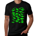 Funny Sheldon Nerdy Dinosaurs All Over Science Geek Gift  Eco-friendly Material T-Shirt