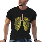 Funny Weed Lung Marijuana Bud - THC Lung  Versatile T-Shirt