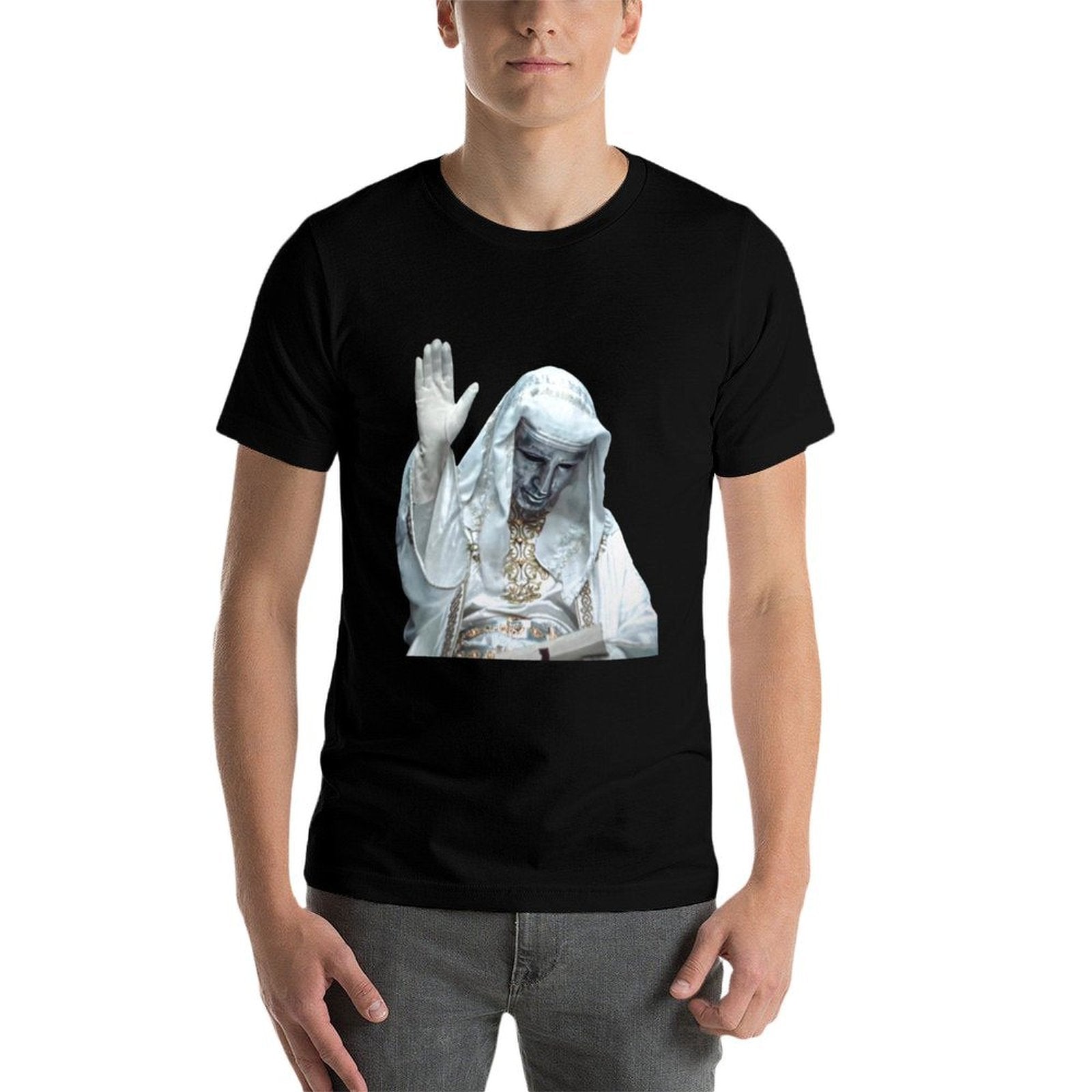Silver Mask King Baldwin Meme  Vintage-inspired T-Shirt