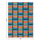 Kurt Vonnegut Books All-season Throw Blanket