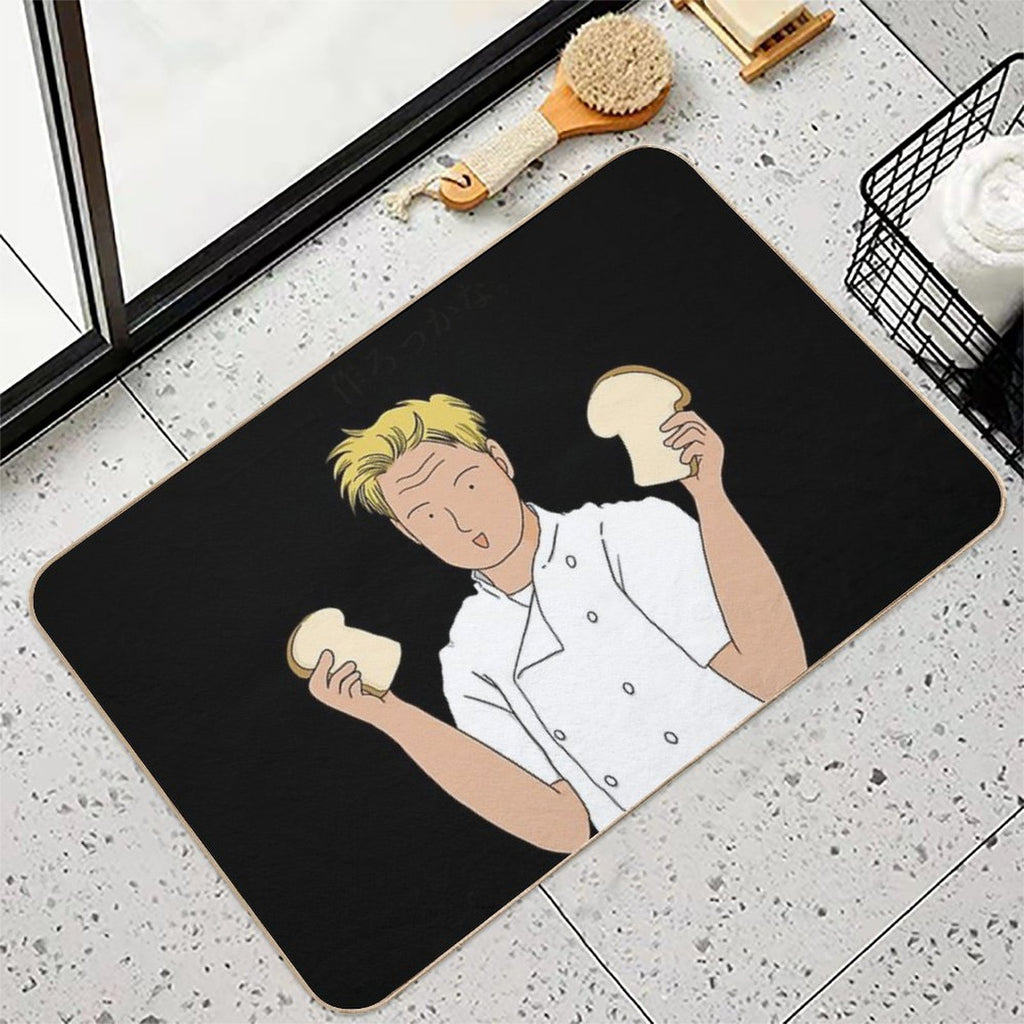 Chef Ramsay 'Sandwich Time' - Hell's Kitchen  Non-Slip Bath Mat
