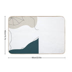 Abstract Art  Slip-Resistant Bath Mat