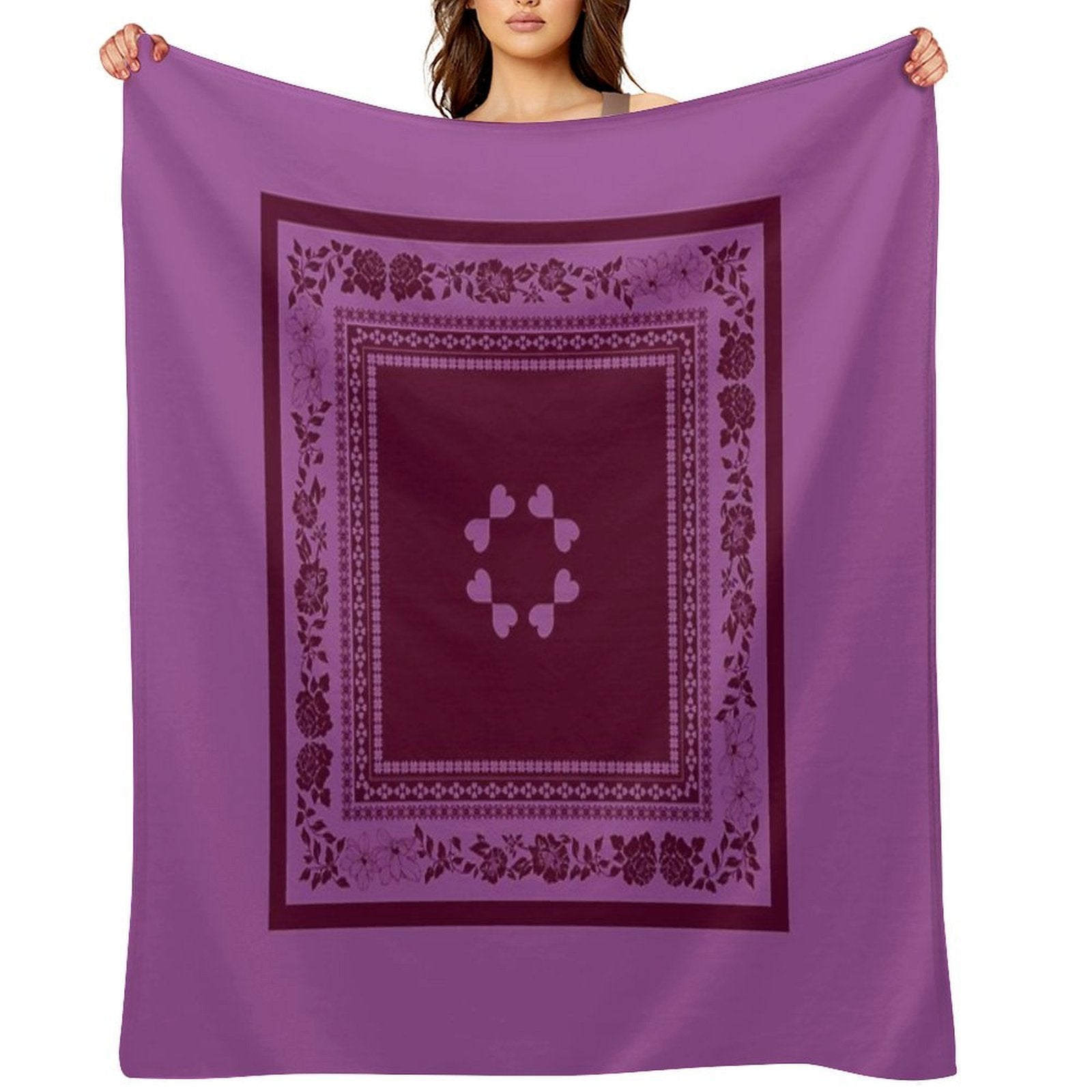 Love Garden Paradise Quick-dry Throw Blanket