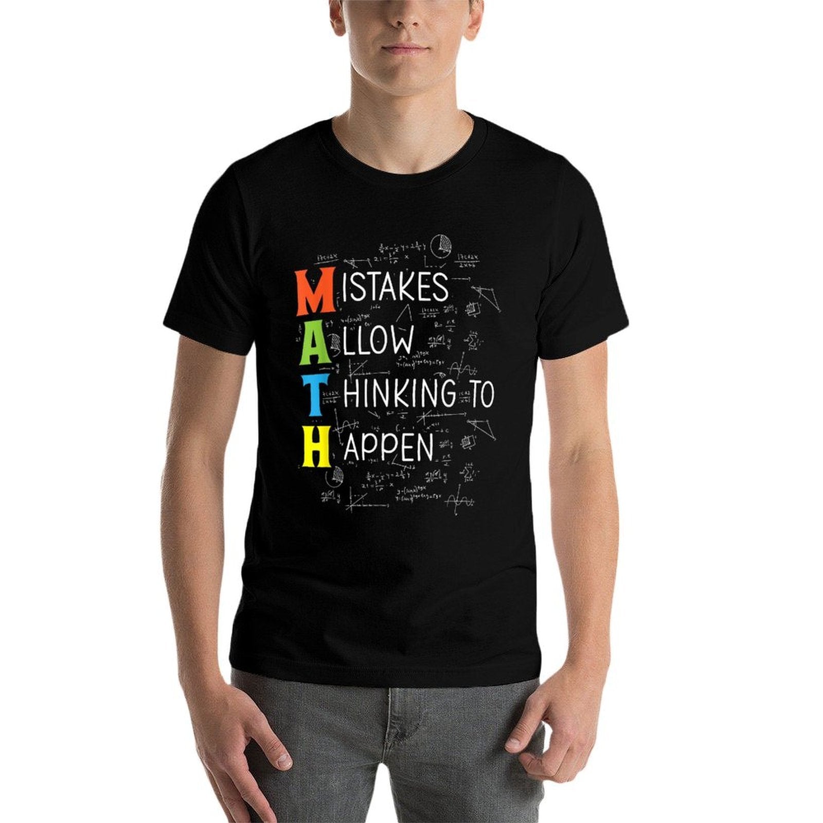 MATH Mistakes Allow Thinking To Happen  Moisture-wicking T-Shirt