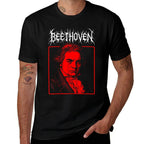 Beethoven Death Metal, Goth Classical Music Composer Meme  Affordable Price T-Shirt