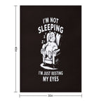 I'm Not Sleeping I'm Just Resting My Eyes Dad Father's Day Versatility Throw Blanket