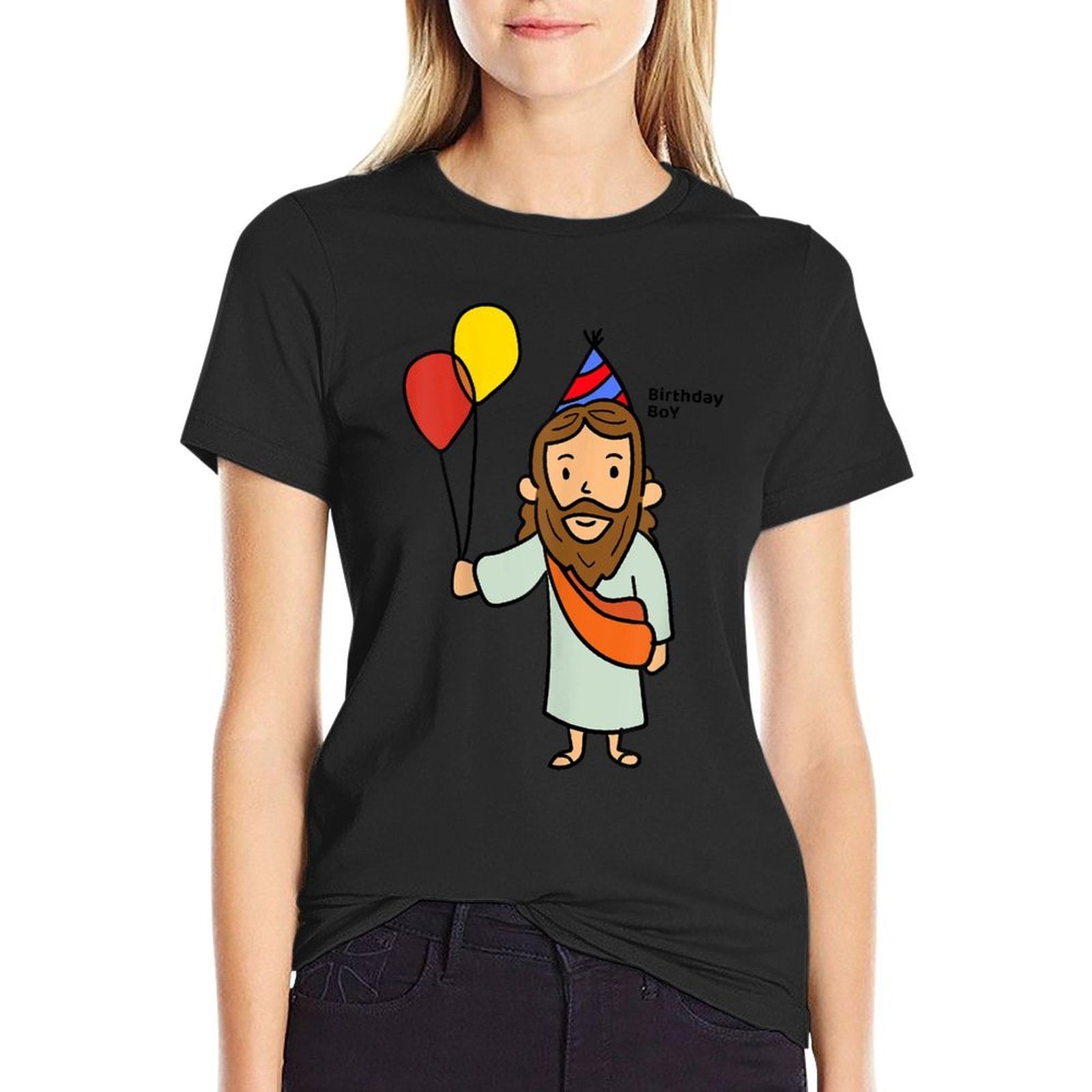 JESUS BIRTHDAY BOY  Funny Christmas Christ  Classic T-Shirt