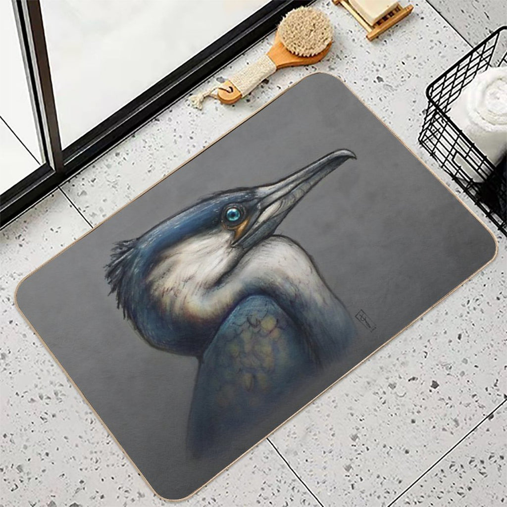 Great Cormorant  Versatile Bath Mat