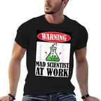 Funny Mad Scientist Science Teacher Halloween Costume Kids  Breathable T-Shirt