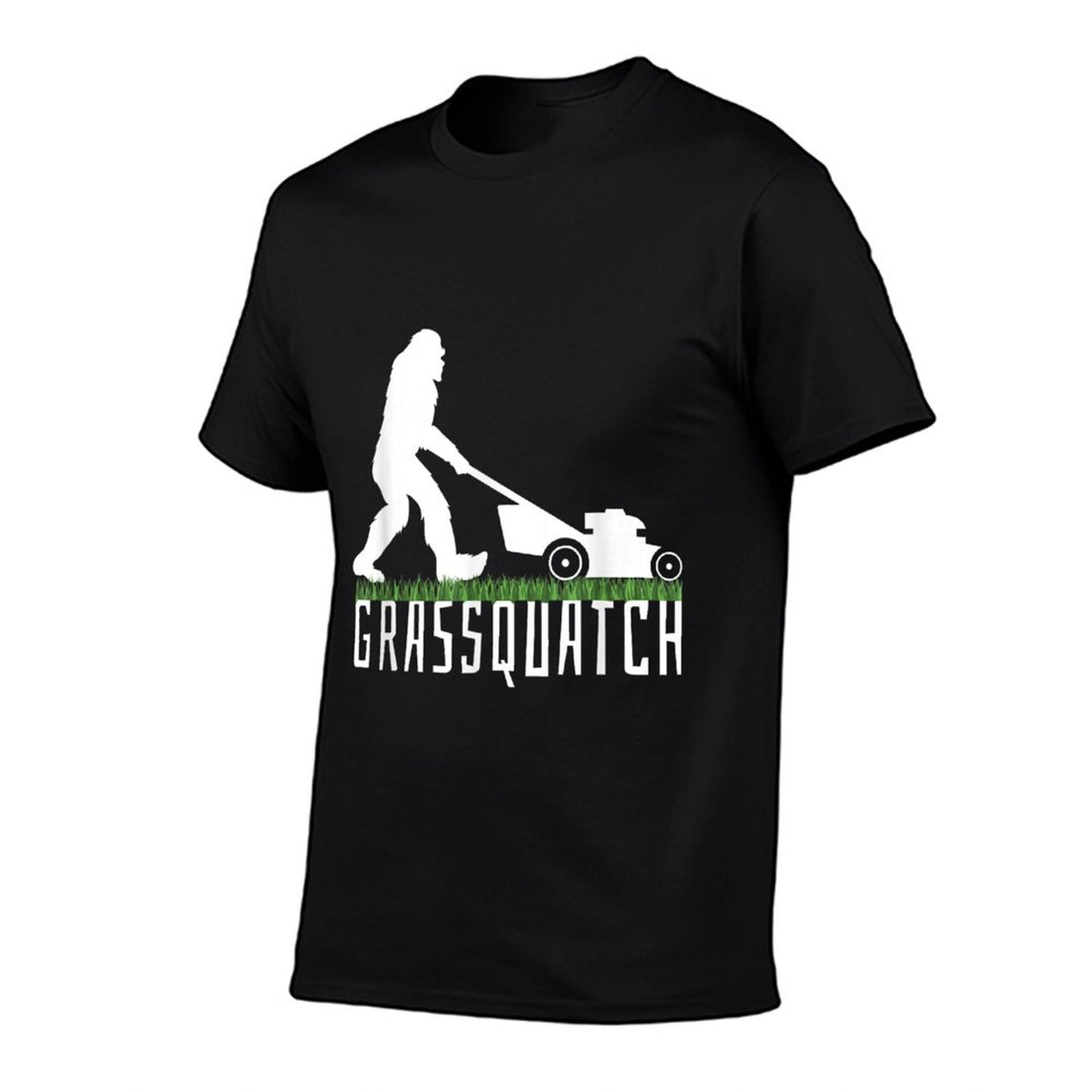 Funny Lawn Mowing Sasquatch Grassquatch Bigfoot Lawn Mower  Classic T-Shirt