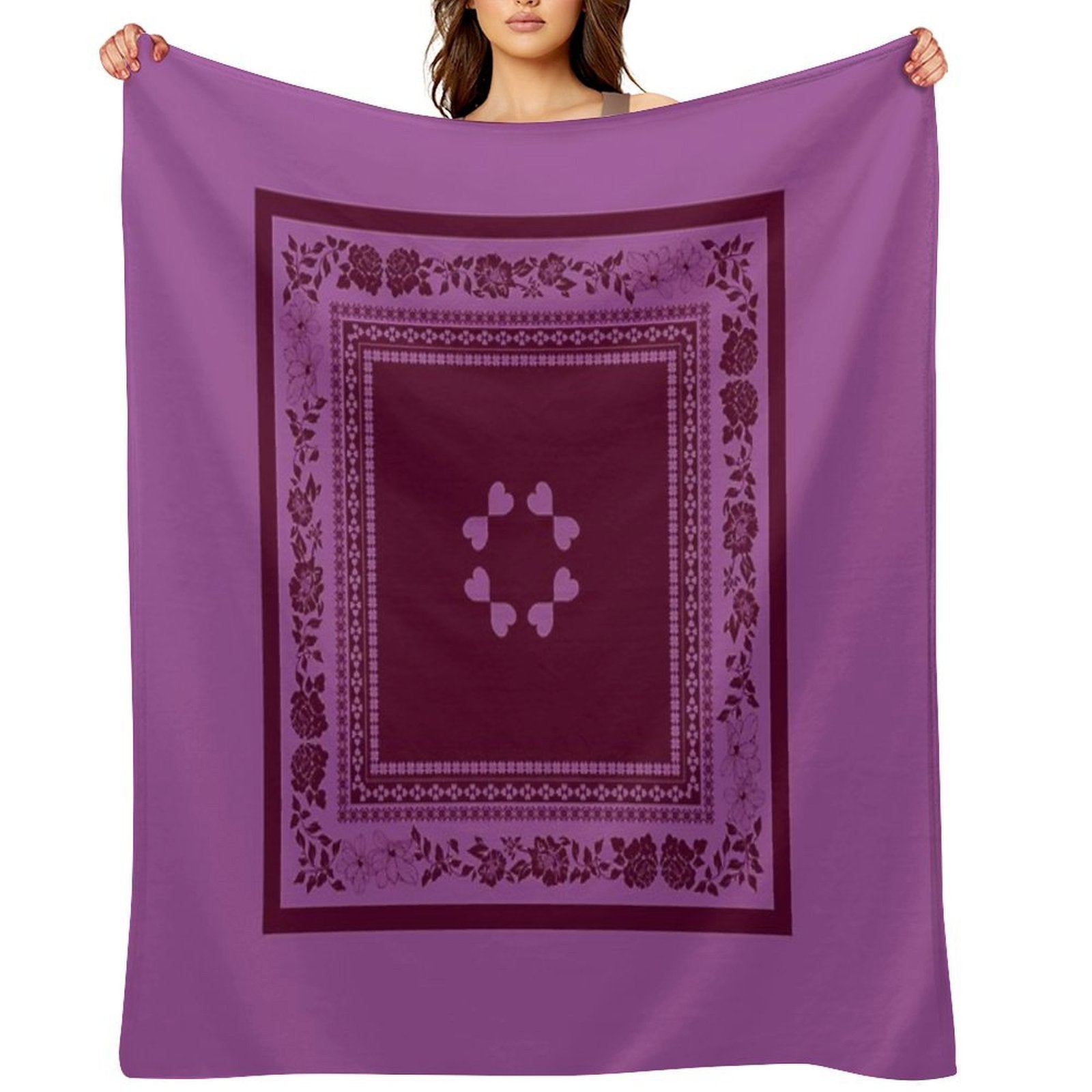 Love Garden Paradise Quick-dry Throw Blanket