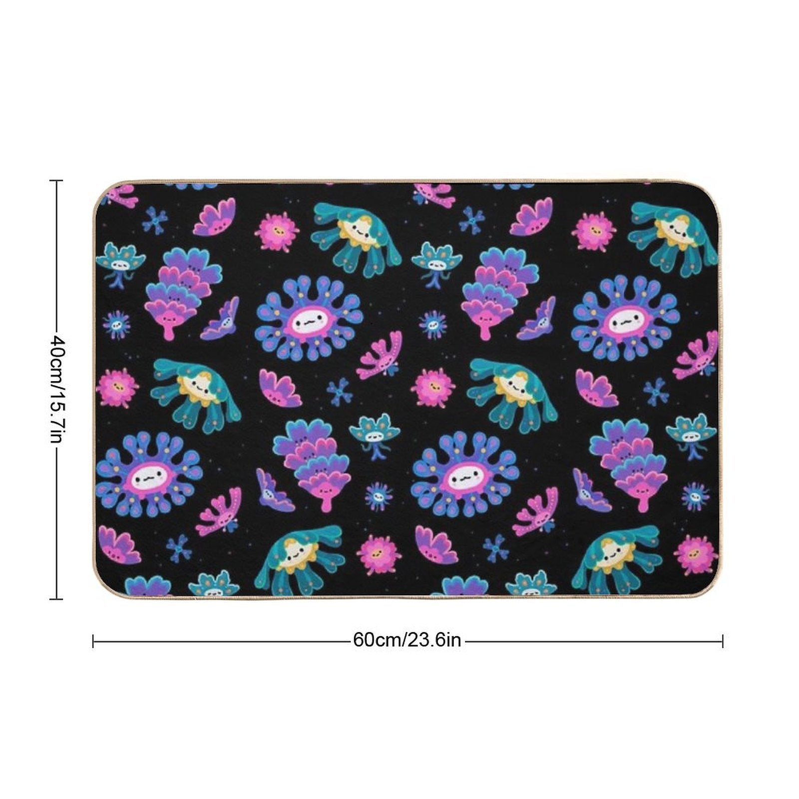 Ephyra  Fade-Resistant Bath Mat