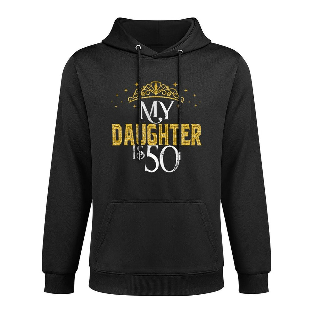 My Daughter Is 50 Years Old 1973 50th Birthday Gifts Versatile Streetwear Hoodie