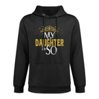My Daughter Is 50 Years Old 1973 50th Birthday Gifts Versatile Streetwear Hoodie