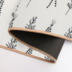 Floral Pattern  High-Traffic Bath Mat