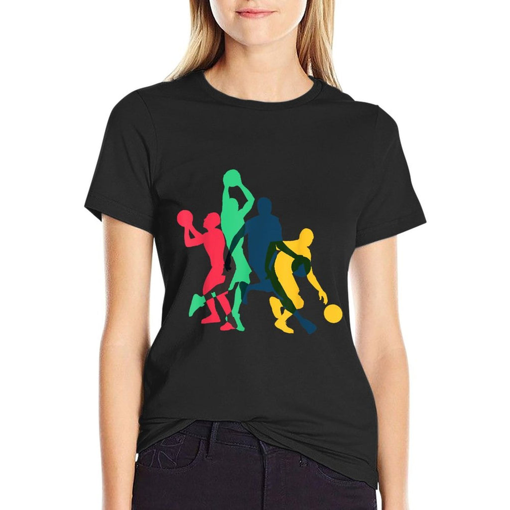 Vintage Basketball Gifts for Men Women Kids  Lightweight T-Shirt