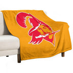 BuccaneersCity Red Quick-dry Throw Blanket
