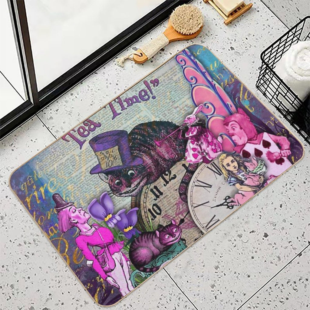 Alice Vintage  Slip-Resistant Bath Mat