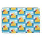 Yellow Rubber Duck  Easy Maintenance Bath Mat