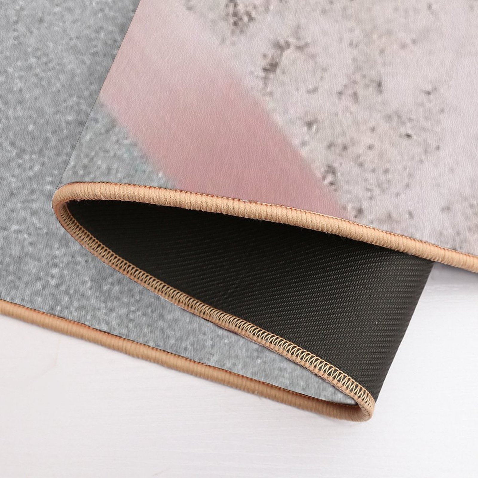 Minimalist Geometric  Odorless Bath Mat