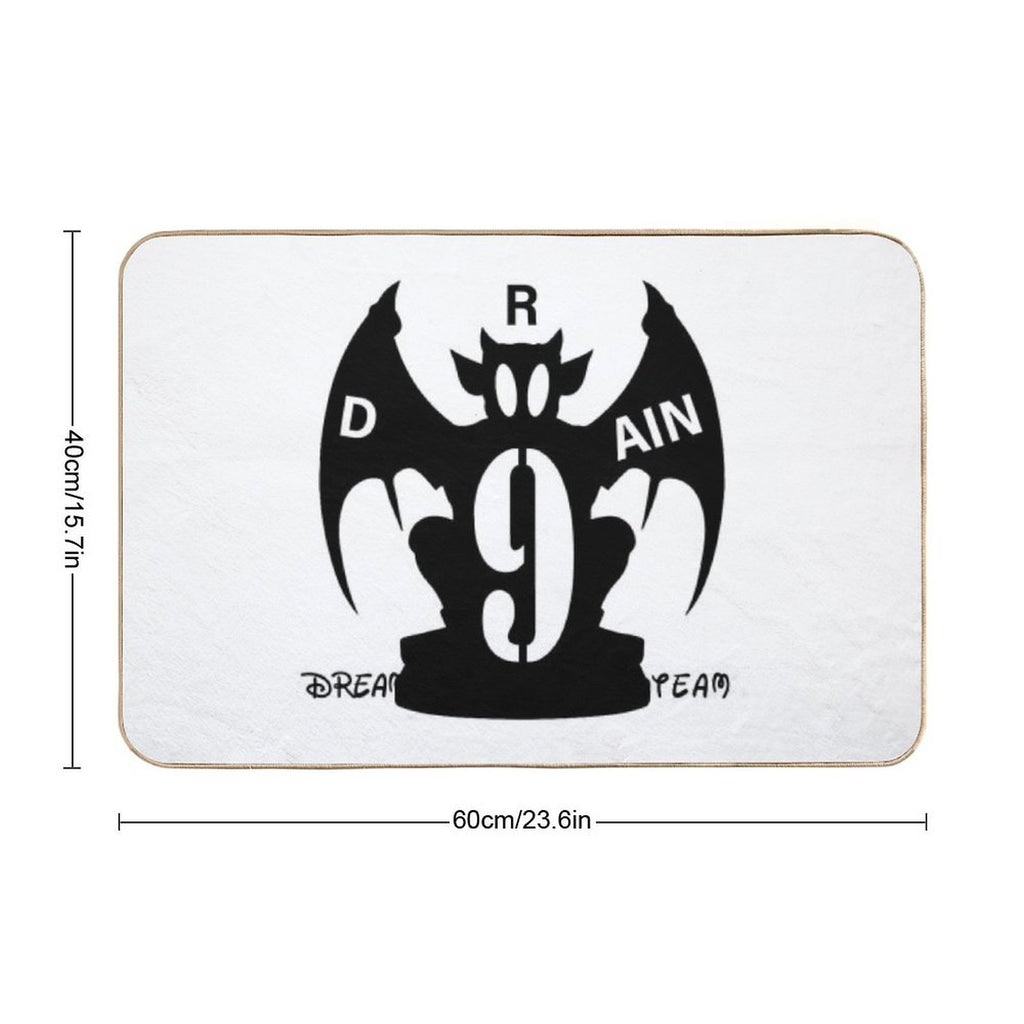 Bladee Drain Gang DRAIN DREAM TEAM Merch  Dirt-Trapping Bath Mat