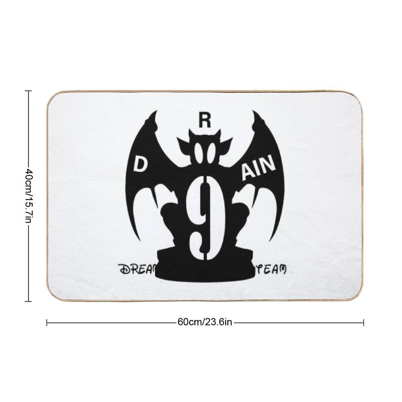 Bladee Drain Gang DRAIN DREAM TEAM Merch  Dirt-Trapping Bath Mat