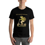 Off To Commit Tomfoolery Funny Frog Toad Scooter  Vintage-inspired T-Shirt