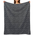 Halloween Spider Web Pattern Anti-pilling Throw Blanket