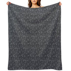 Halloween Spider Web Pattern Anti-pilling Throw Blanket