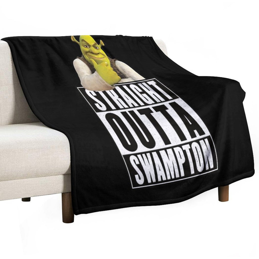 Shrek - Straight Outta Swampton Compact Throw Blanket