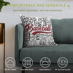 Baseball Soft Durable Construction Throw Pillow