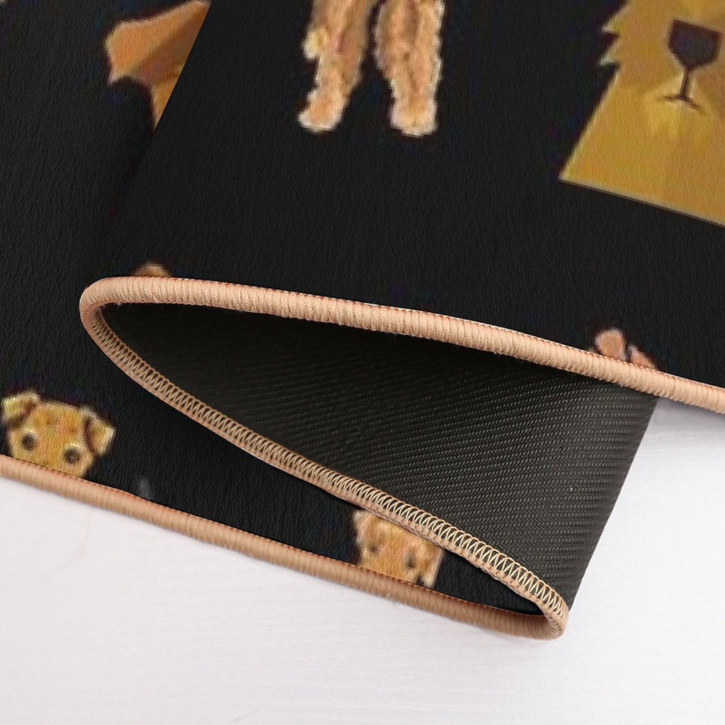 Airedale Terrier  High-Traffic Bath Mat