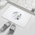 Funny Microscope, Microbiologists Biology Nerd Science Lab  Easy To Clean Bath Mat
