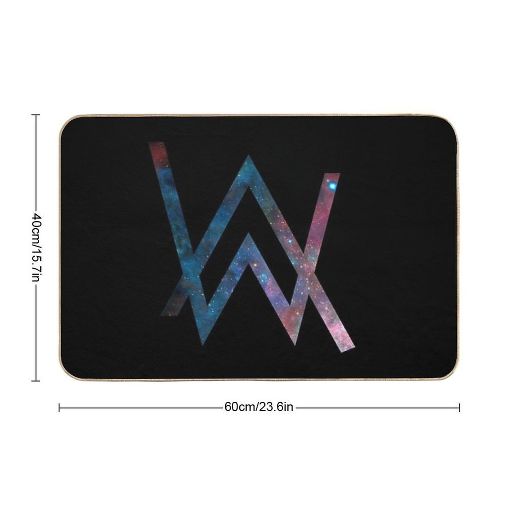 Alan Walker Dream Galaxy  Dirt-Trapping Bath Mat