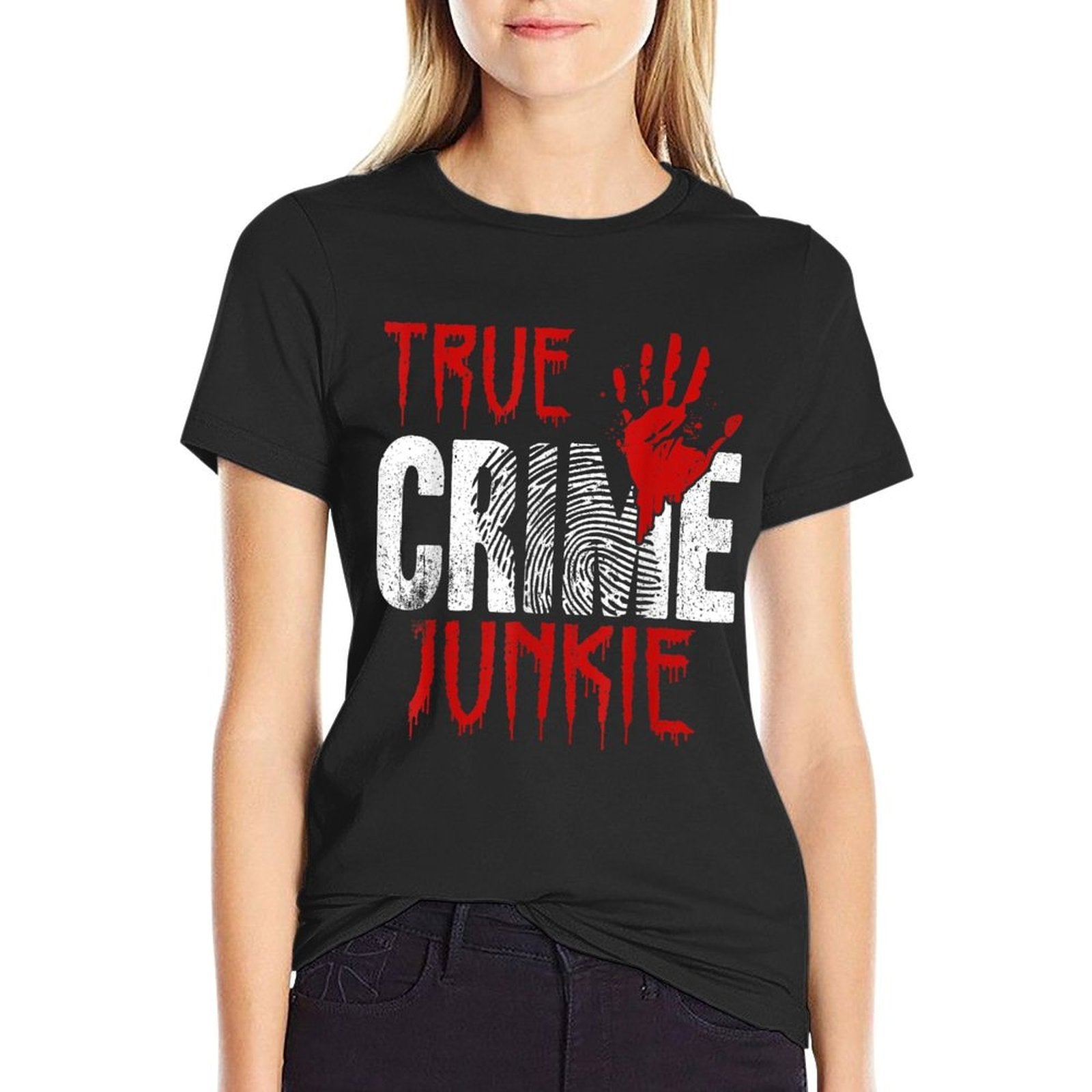 True Crime Junkie  Soft T-Shirt