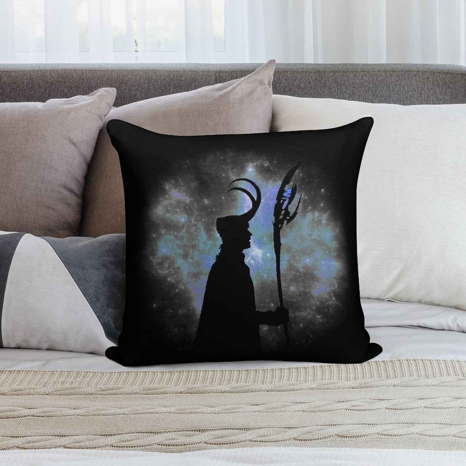 God of Mischief Soft Gift Ready Throw Pillow