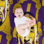 Black Mamba Anti-pilling Throw Blanket