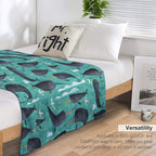 Narwhals And Narbirds Premium Throw Blanket