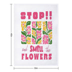 Bohemian Garden Stop And Smell The Flowers All-season Throw Blanket