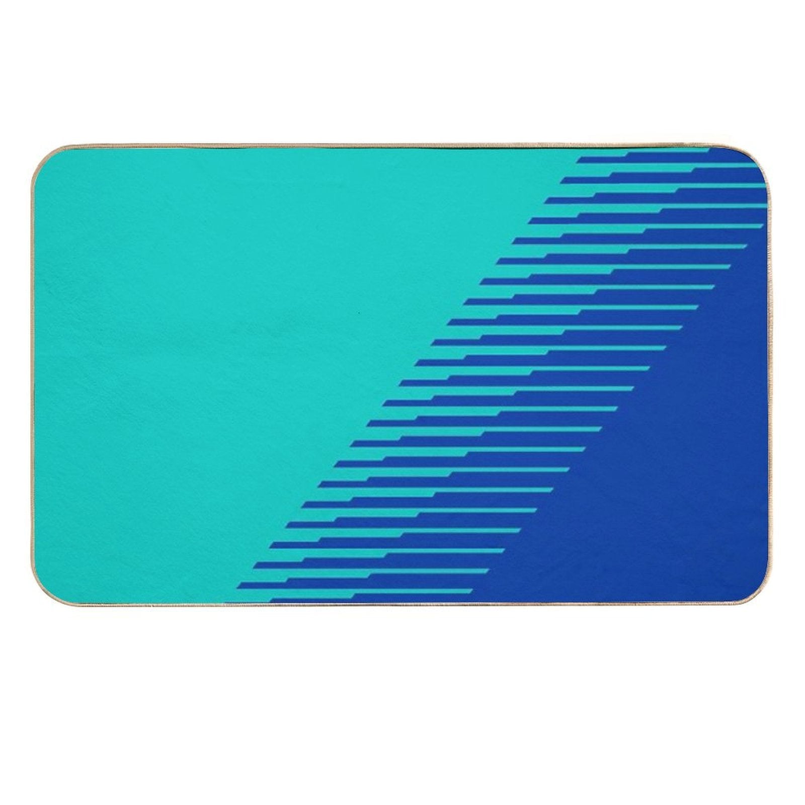 Falken Livery Stripes  Fade-Resistant Bath Mat