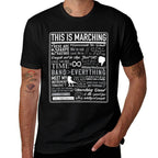 This Is Marching Band Funny Brass Band Sayings  Memes  Easy-care T-Shirt