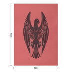 Fire Emblem™ Three Houses - Black Eagles Emblem [Colored] Plush Throw Blanket