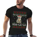Fa La La Koa La La Koala Xmas Ugly Santa Koala Christmas  Rolled Sleeves T-Shirt