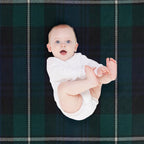 Forbes Scottish Tartan Sustainable Throw Blanket
