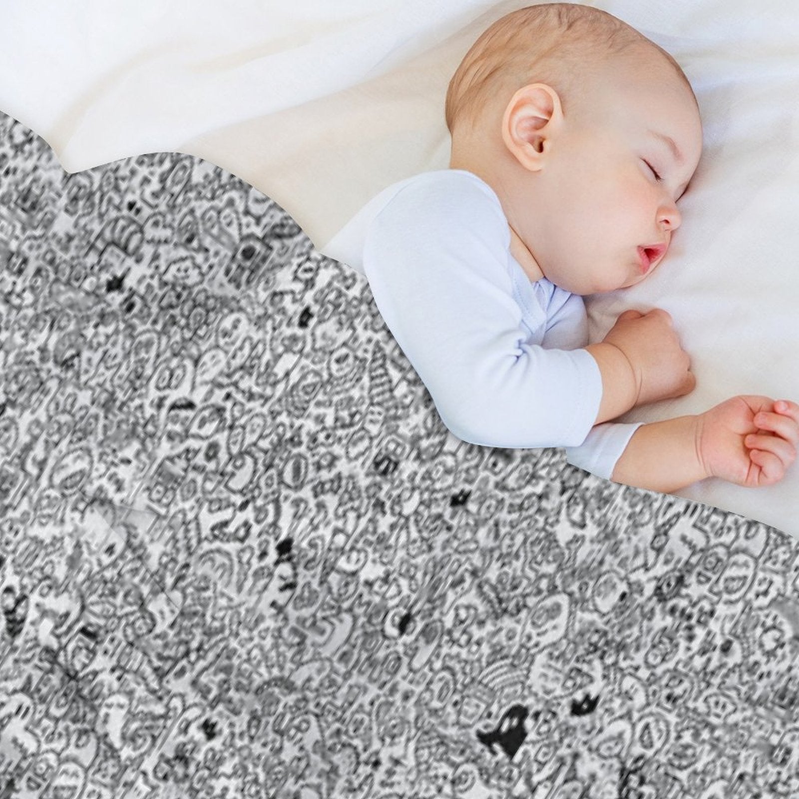 Doodle Quick-dry Throw Blanket