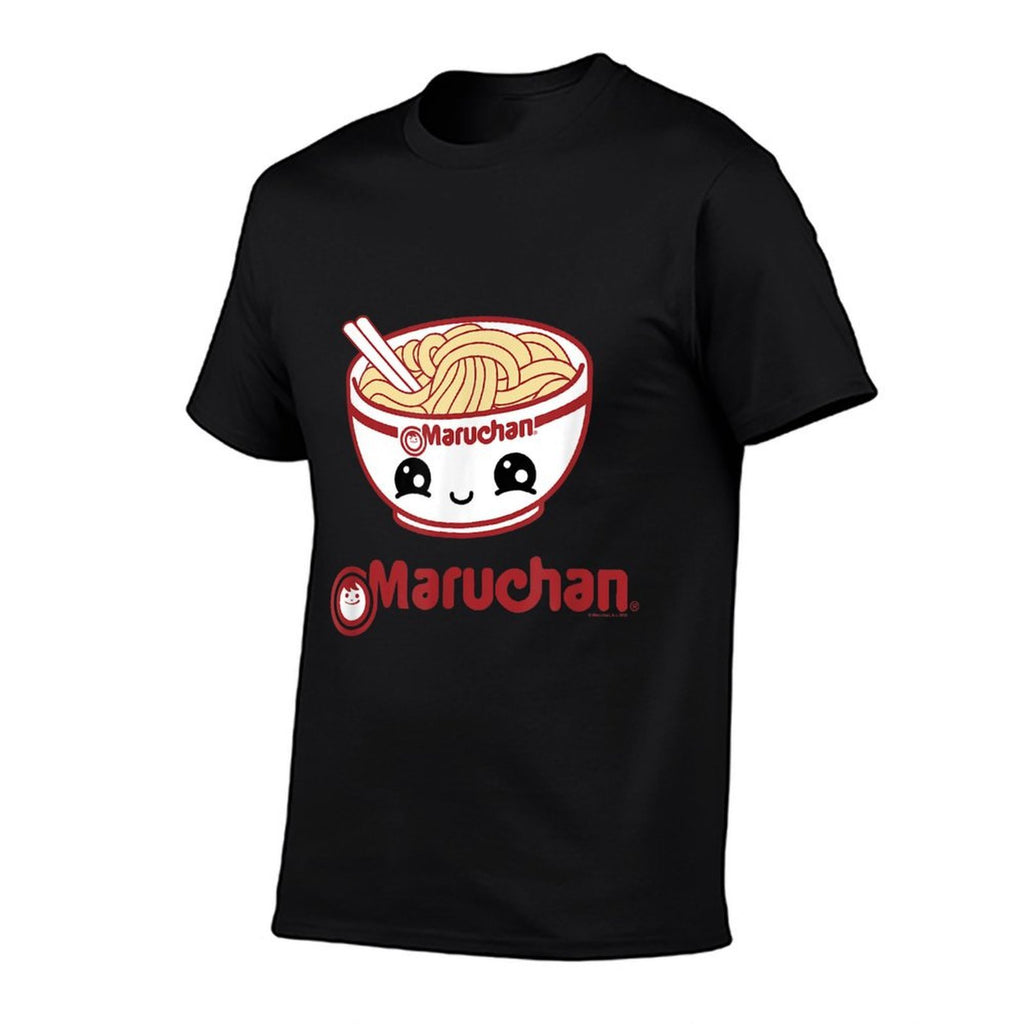 Maruchan Cute Noodle Bowl Face Logo Comfortable T-Shirt