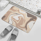 Liquid Marble  Stain-Proof Bath Mat
