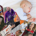 Leah Williamson Beautiful Aesthetic Collage Art Velvety-soft Throw Blanket